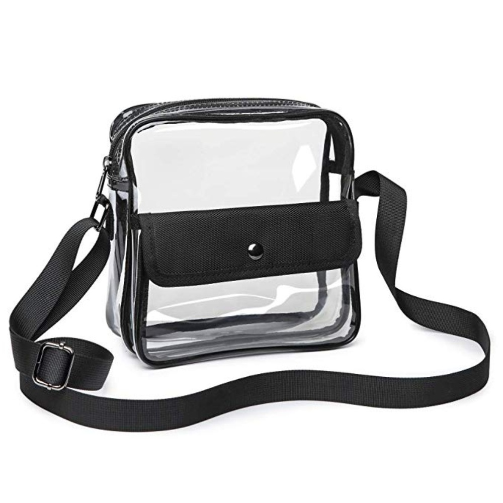 Clear Crossbody Shoulder Bag Stadium Approved